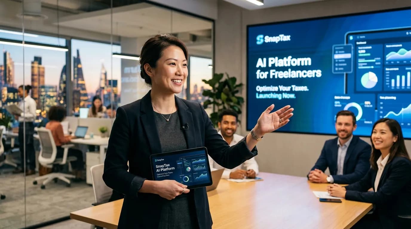 SnapTax Launches AI Platform for Freelancer Tax Planning