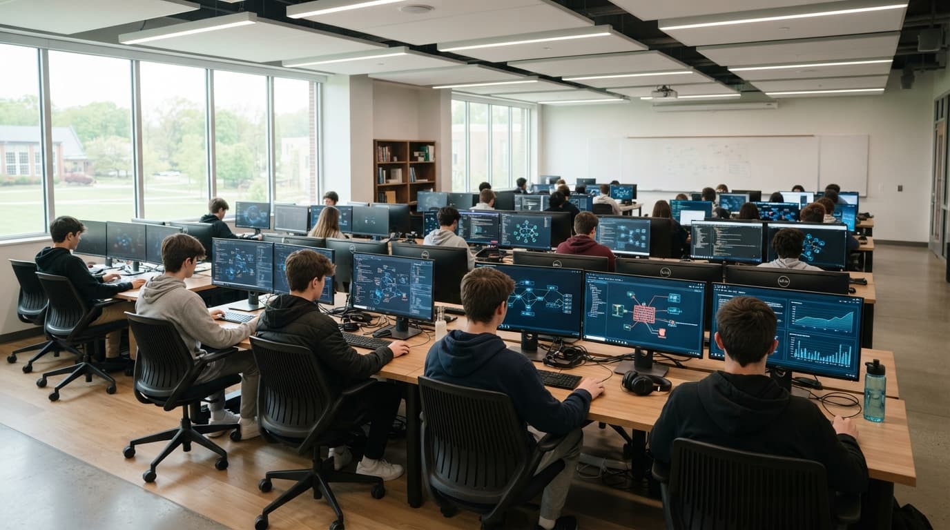 Industry Turns to K-12 Classrooms for Cyber Talent